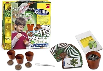Clementoni 5690466 - Caja de experimentos de botánica [Importado de Alemania]: Amazon.es: Juguetes y juegos
