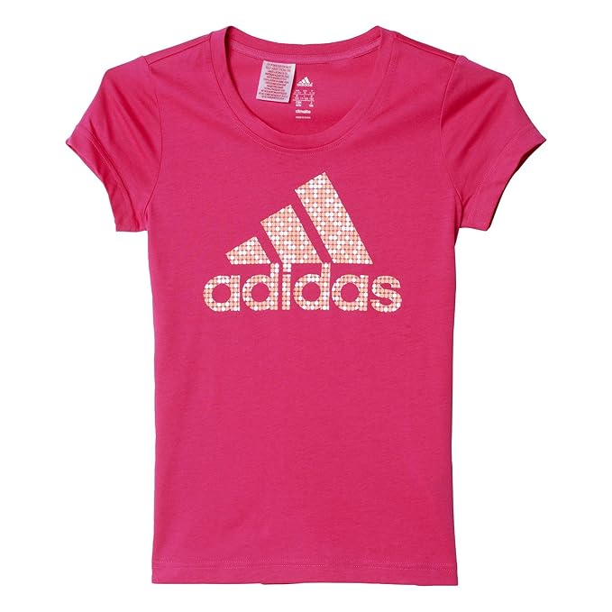 maglia adidas bambino rosa