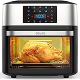 GLUCK Air Fryer Oven, 10-in-1 20QT Airfryer Oven with Visible Cooking Window, Large Air Fryer Toaster Oven Combo with Recipes