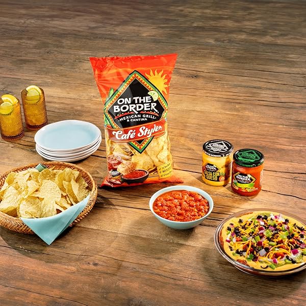 ON THE BORDER MEXICAN TORTILLA CHIPS, 11 OZ