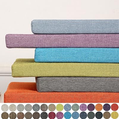 Pcevathiy Custom Bench Cushion, Non-Slip, Personalized Size & Color