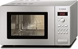 Bosch 800W Freestanding Microwave Oven with Grill, Steel view 1
