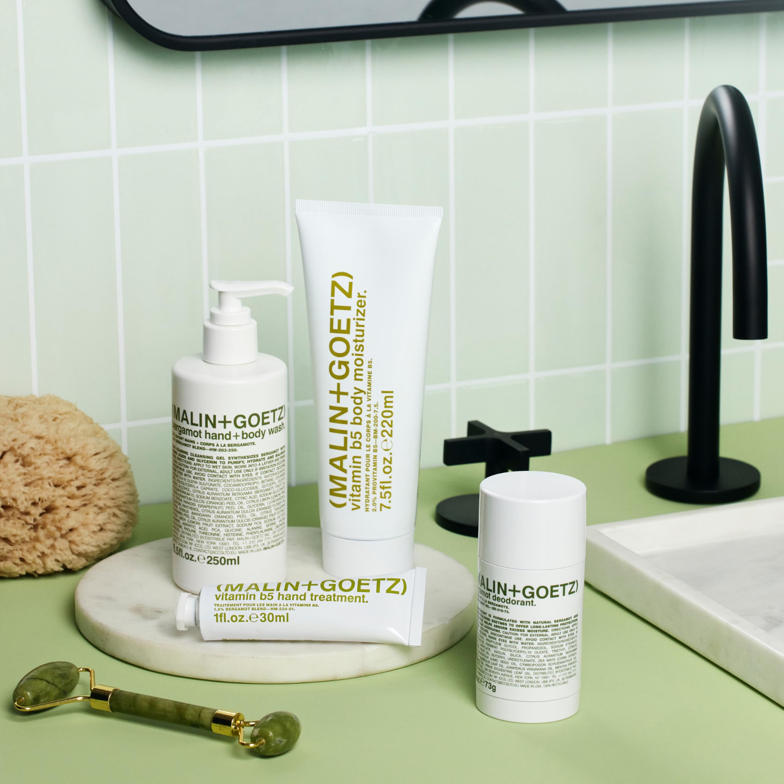 MALIN+GOETZ Hand + Body Wash – natural hydrating soap, cleansing and purifying for all skin types, prevents stripping or irritation on sensitive skin. Cruelty-free. Beauty Care