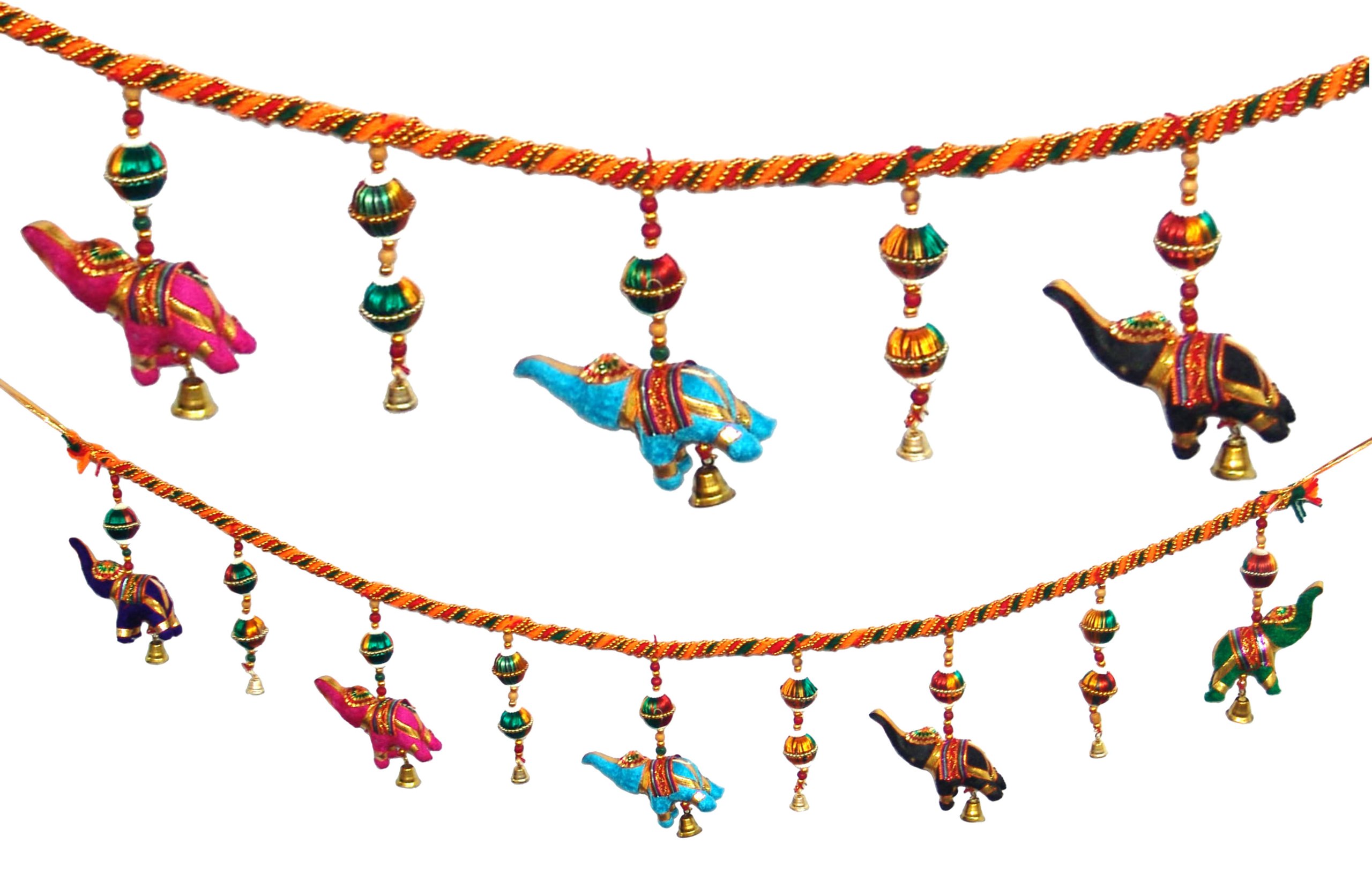 Amazon.com: Jaipuri haat Rajasthani Elephant Door Hanging