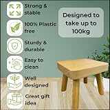 Evanmore Wooden Plant Stand Stool Display Table Small Indoor Use view 3