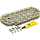 NICHE Gold 420 X-Ring Chain 128 Links with Connecting Master Link