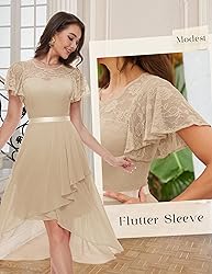 Wedtrend Women's Formal Dress, Floral Bridesmaid