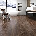 FLOREXP Vinyl Flooring - Wood Flooring Peel and Stick Floor Tiles Self Adhesive Floor Planks 2mm 36 Packs Waterproof for Kitchen Living Room Floor Planks (54Sq.Ft,IPA)