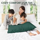 IR Imperial Rooms Emerald Microfibre Pillow Cases 2 Pack - Soft & Fade Resistant view 5