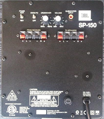 jbl sp 150