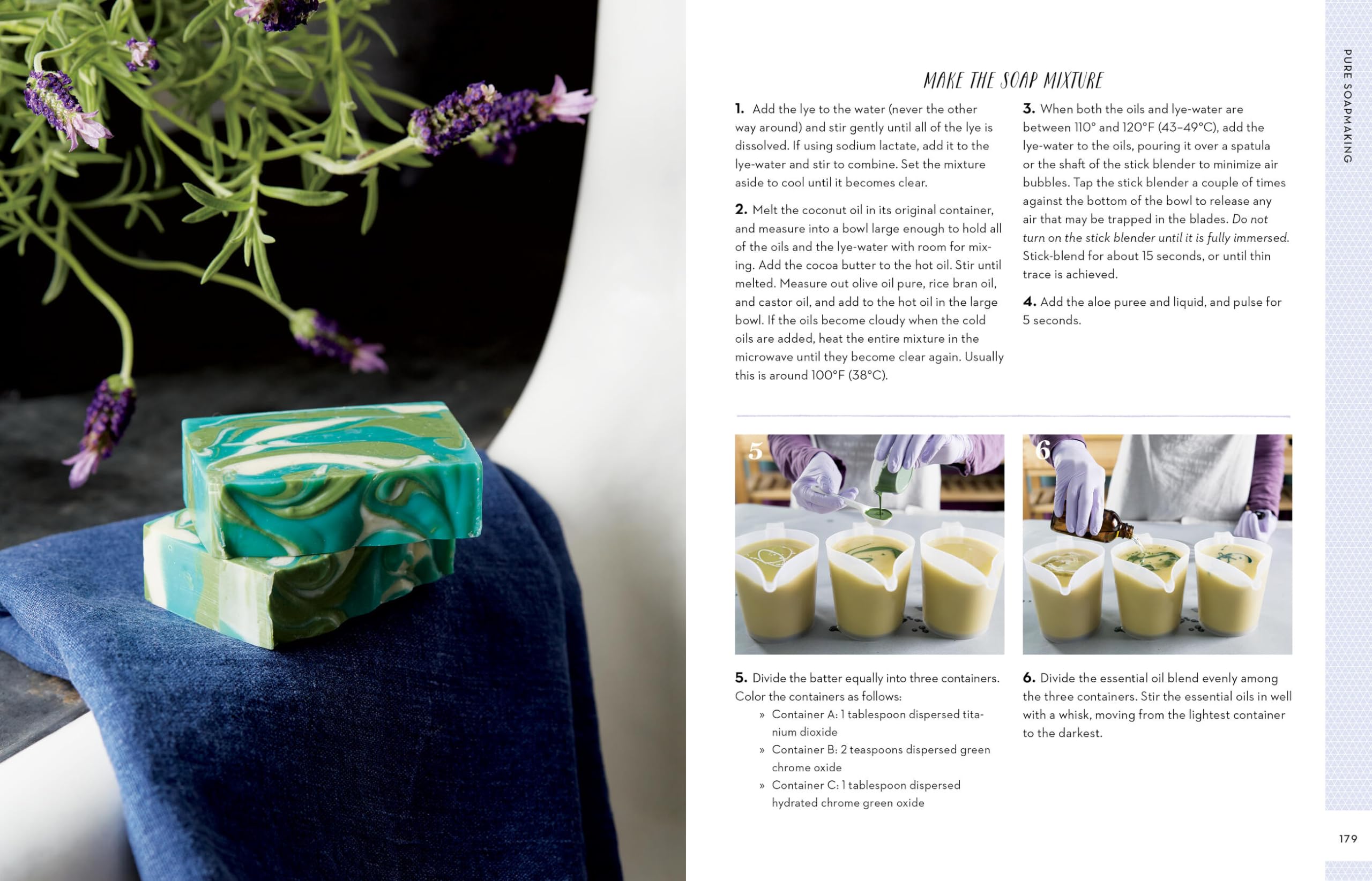 Pure Soapmaking: How to Create Nourishing, Natural Skin Care Soaps Pure Soapmaking: How to Create Nourishing, Natural Skin Care Soaps Spiral-bound Kindle