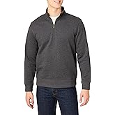 Amazon Essentials Men's Long-Sleeve Quarter-Zip Pullover Fleece Sweatshirt