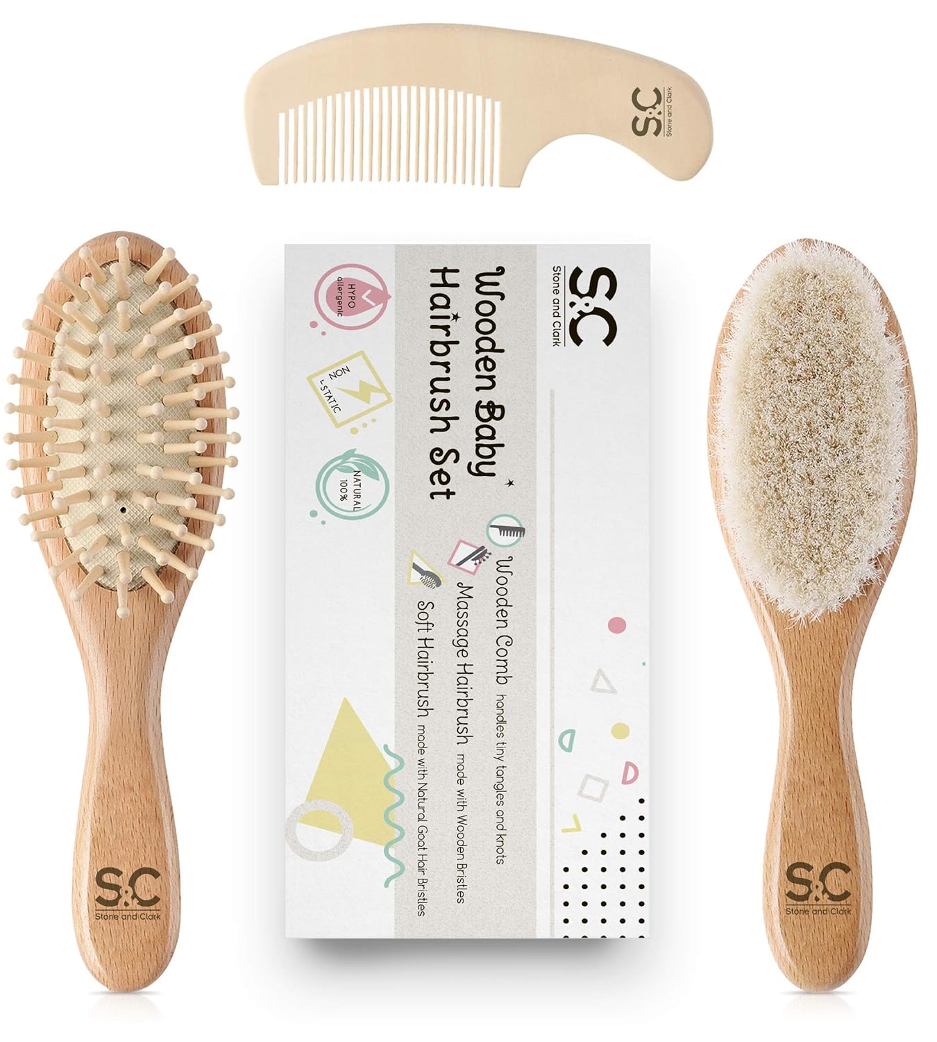 cradle cap brush and comb