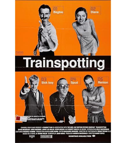 Amazon.com: JIONK® Trainspotting Movie Poster 24X36 Inch (24X36-1