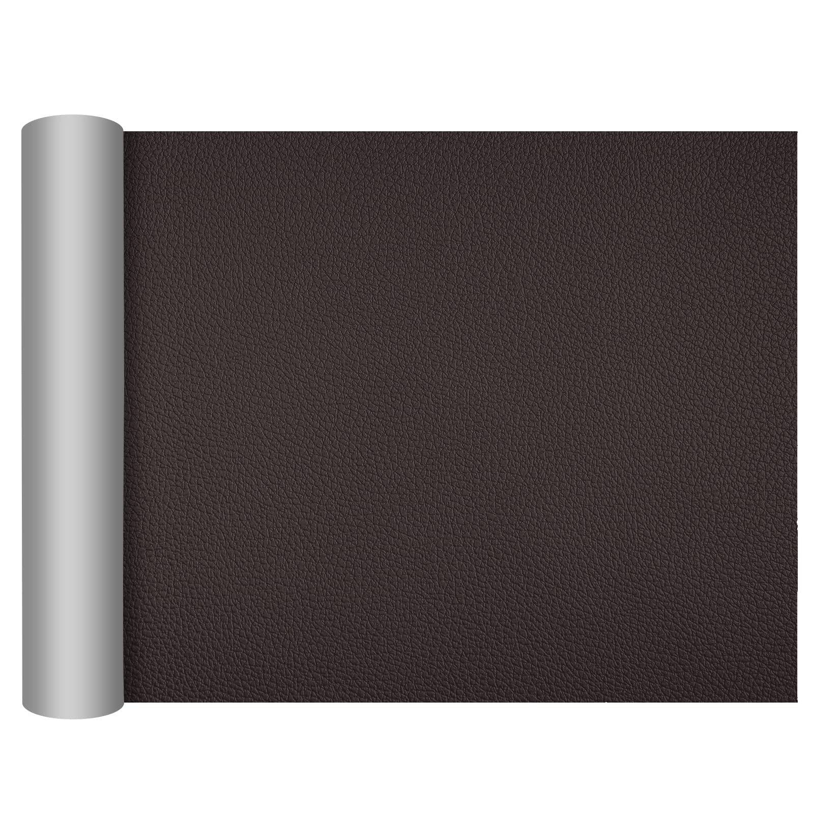 Photo 1 of DXBULL Large Leather Repair Patch 17.3x78.7 inch Repair Tape Self-Adhesive for Furniture Sofas Car Seats Chair Couches Handbags Jackets Decorative Home Hotel Wall (Dark Coffee)