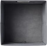 Amazon Basics Collapsible Fabric Storage Cubes 6-Pack Light Grey view 3