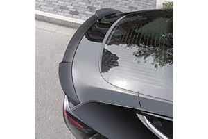 Bomely Spoiler Wing Compatible with 2017-2023 Tesla Model 3 Spoiler Wing Sport Cars Rear Spoiler Car Styling Kits for Tesla Model 3 Accessories (Matte Black)