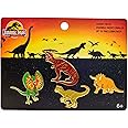 Loungefly PIN - Juarassic Park Enamel Pin Set - Jurassic Park Enamel Pins - Cute Collectable Novelty Brooch - for Backpacks & Bags - Gift Idea - Official Merchandise