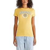 Aeropostale Womens Aero Ss Graphic Tee- Collegiate