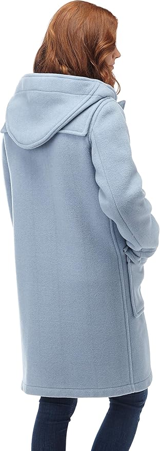 baby blue duffle coat