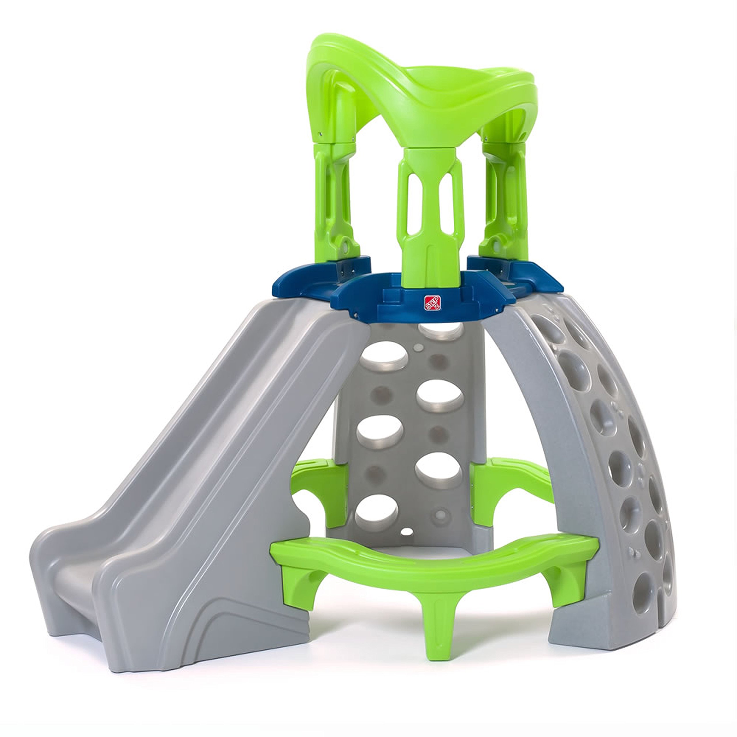 step2 lookout treehouse kids outdoor playset climber with slide