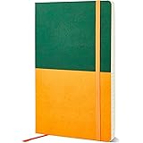 Ruled Notebook - Premium Journal by Notts Journal | Soft Cover Planner, 100gsm, Acid Free, Cream Paper, Professional Lined No