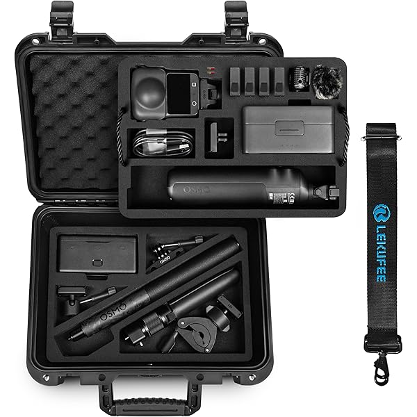 Amazon.com : Lekufee Waterproof Hard Case for DJI Osmo Pocket 3