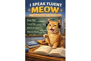 I Speak Fluent Meow: A Funny Cat Language Guide, Parody Book & Interactive Journal for Cat Lovers (The Purrfect Pet Health Ca