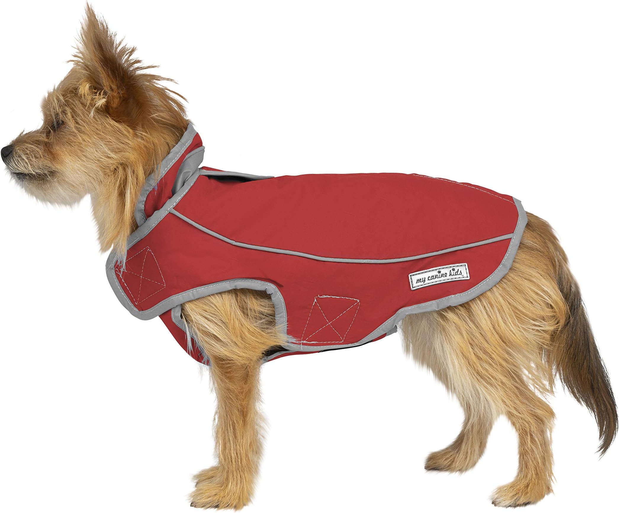 My Canine Kids Jacket for All Dogs, Fleece-Lined, Waterproof Doggie Vest, Reflective Pet Parka