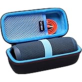 LTGEM Case Compatible with Flip 4 & Grip & Sonos Roam Waterproof Portable Speaker （Blue）