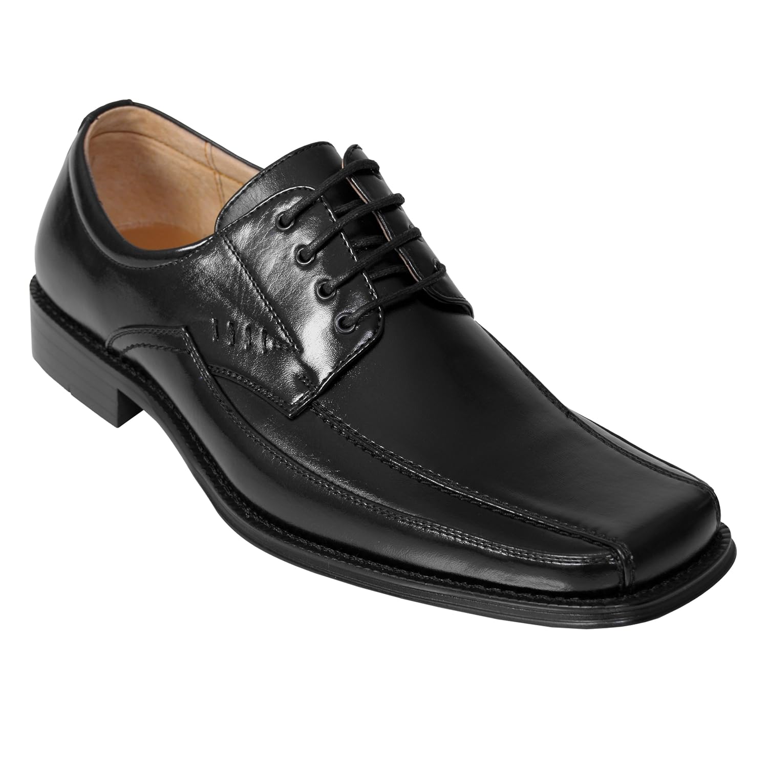 Majestic Collection Mens SquareToe Oxfords Black Oxfords