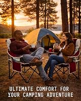 Voyager 2 Pack Outdoor Camping Chair Set 120kg Capacity Folding Chairs view 8