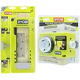 Ryobi A99HT2 Ryobi A99DLK4 Mortise Wood Metal Door Hinge Installation Kit for Bolt and Lock Installation