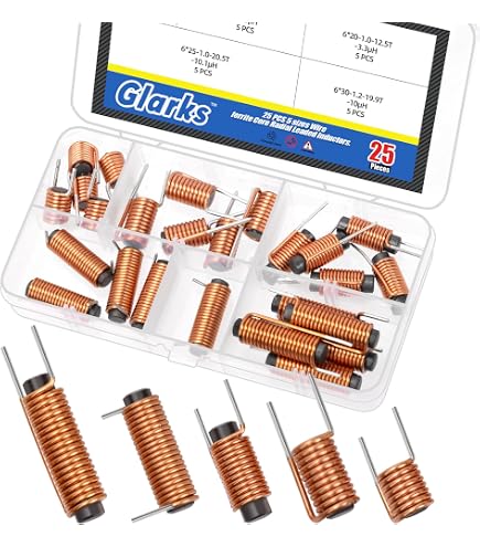 Kit 30 Inducteurs Toroïdes 5 à 40 MH - Bobines En Cuivre Pour Circuits électroniques DIY