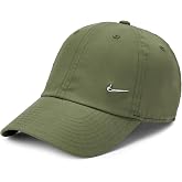 Nike Adult Dri-FIT Club Unstructured Metal Swoosh Cap Hat | Mens and Womens
