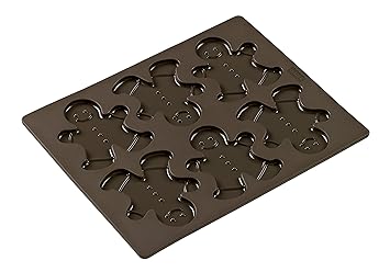 Lurch 65014 FlexiForm Lebkuchenmann 30 x 24cm, braun