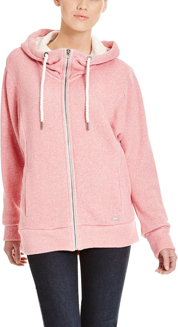 Bench Damen GAIN Strickjacke, Rosa (Brandied Apricot Marl PK162X), Large Amazon.de Bekleidung