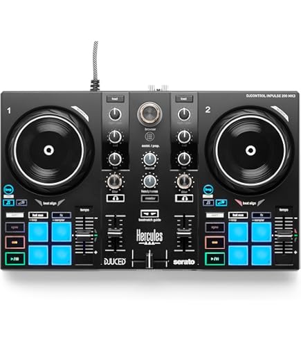 Amazon.com: Hercules DJControl Mix Bluetooth Wireless DJ