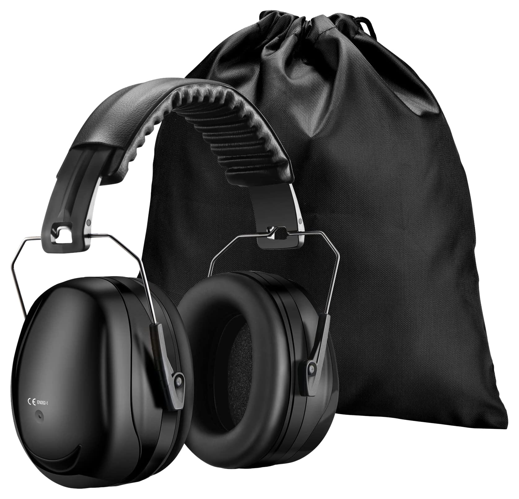 CGZZ Safety Earmuffs, Black, One Size