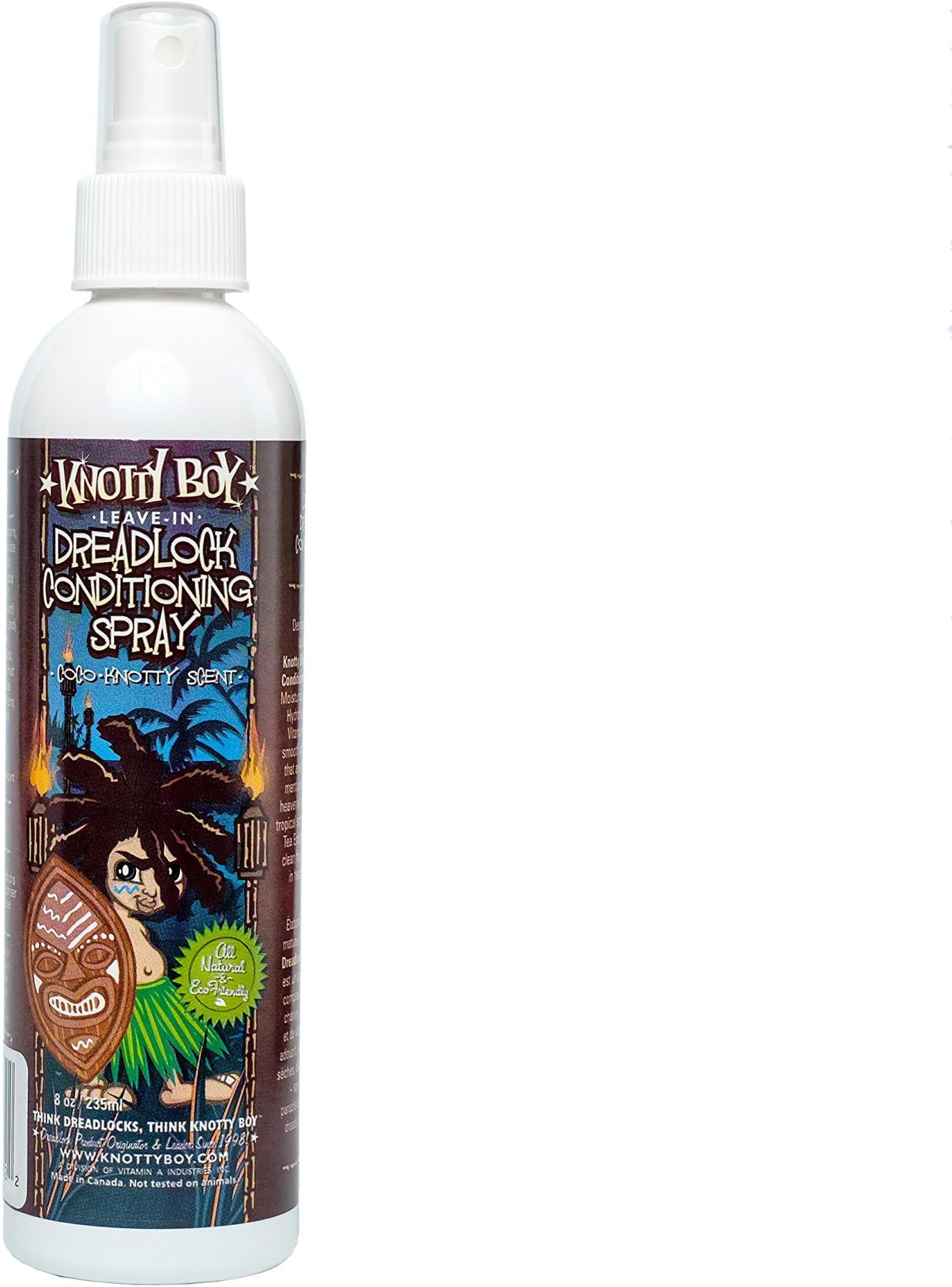 Knotty Boy Dreadlock Conditioning Spray Coco-Knotty 8oz