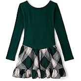 The Children's Place Girls Shirt Dress, Long Sleeve