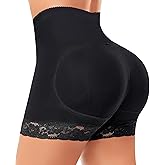Padded Underwear for Women Butt Lifter Panties Booty Pads Butt Enhancer Lace Boyshorts Shapewear