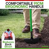 Unibos Carbon Steel Lawn Edger 91cm T Handle Heavy Duty Half Moon view 2