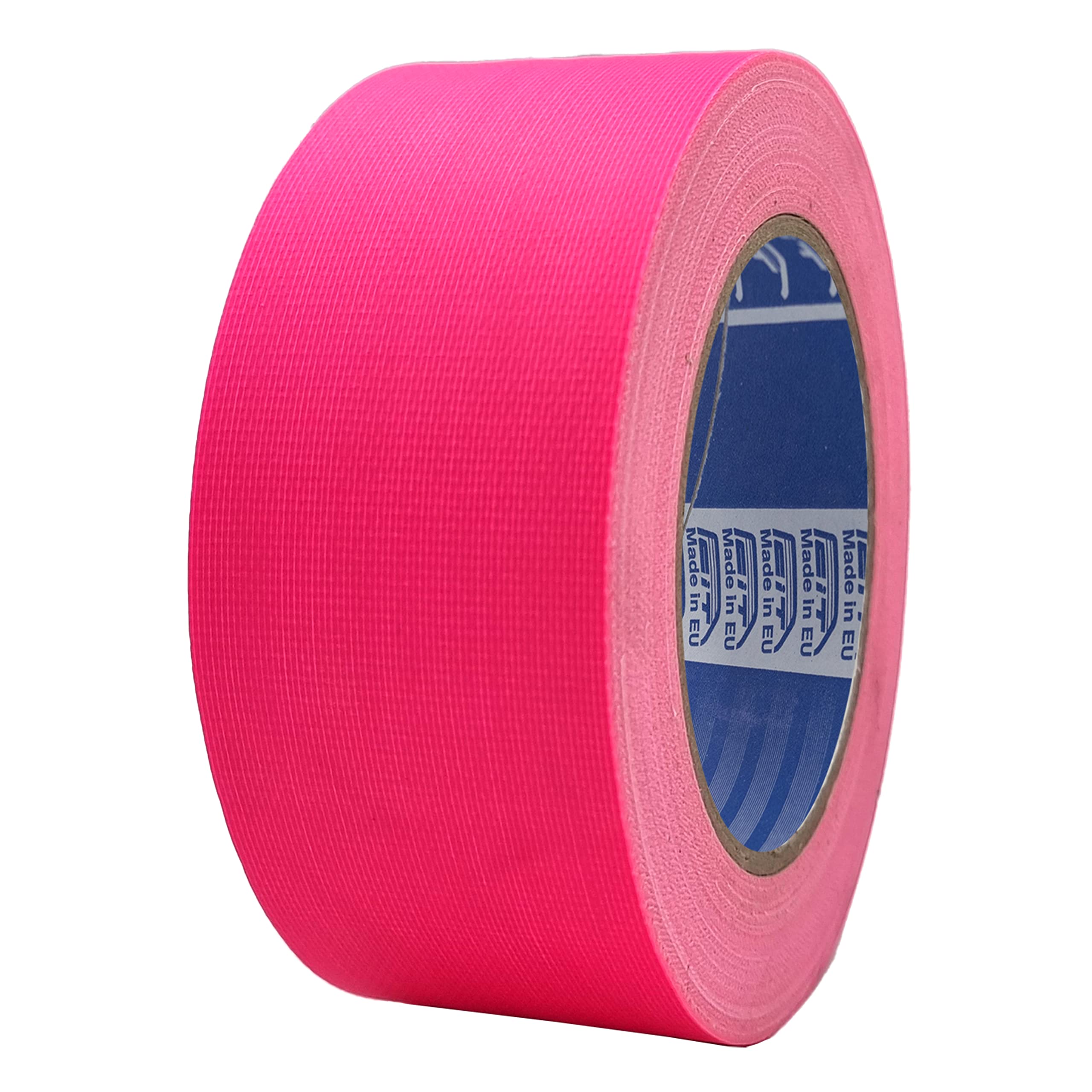 ACIT Fluorescent Duct Tape, 50mm x 25m, Reinforced Duct Tape, Duct Tape, Gaffer, Fluorescent Tape, Repairs, Fixing & Packing High Strength (Pink)