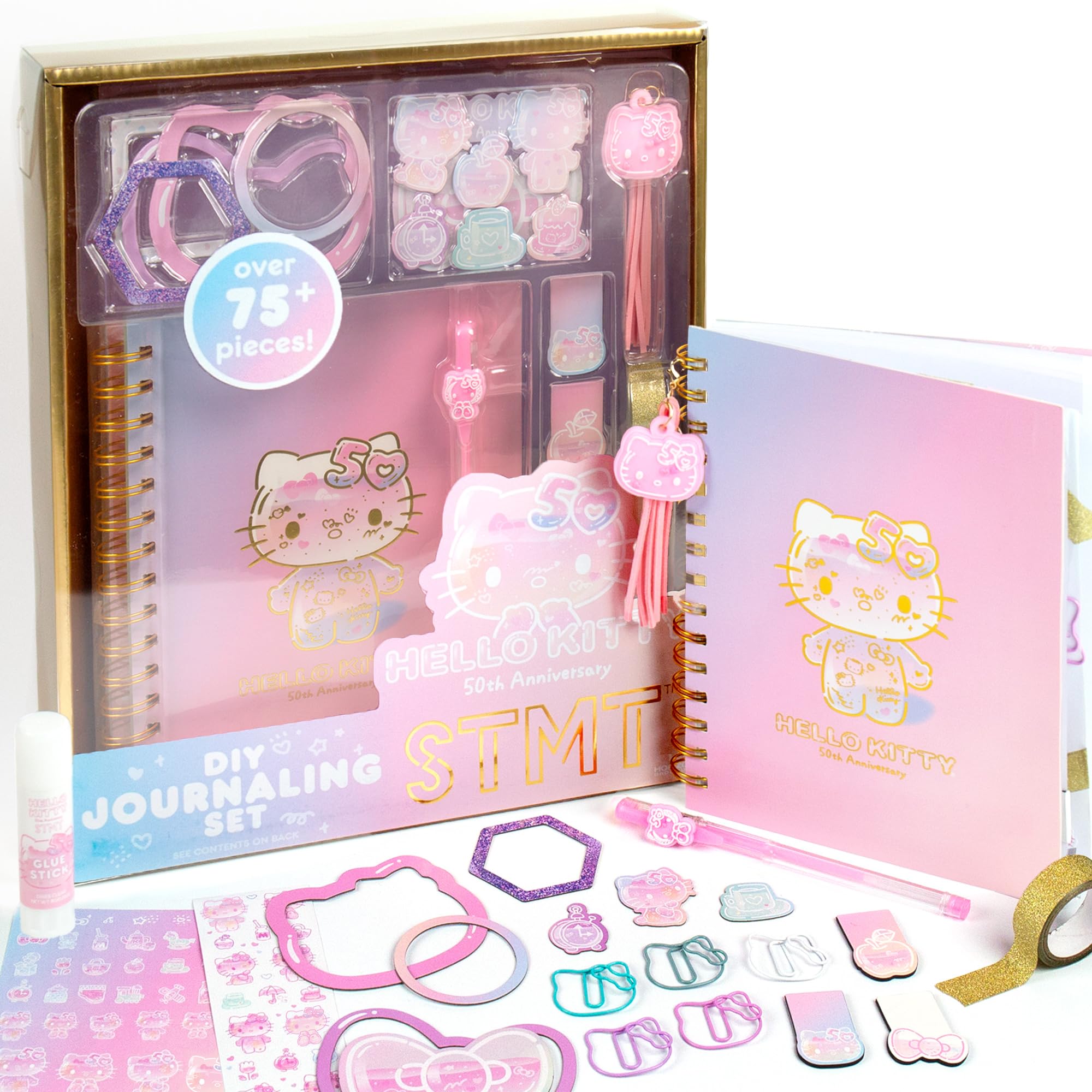 Photo 1 of Horizon Group USA Hello Kitty 50th Anniversary DIY Journaling Set