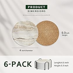 Coasters Set of 6 for