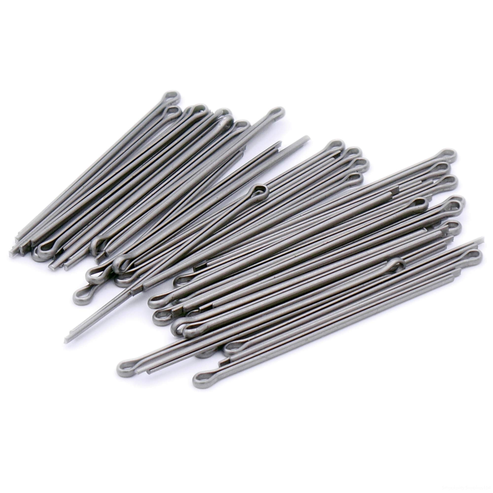 M2 (2mm x 6mm) Split Cotter Pin - Stainless Steel (A2) (Pack of 40)
