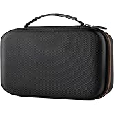 NIDAGE Original Endoscope Tool Case, Large Capacity Hardshell Carrying Bag | Storage Case Compatible with WiFi Borescope, 4.3in Inspection Camera with Cable Less Than 10M, Otoscope, Black Toolbox
