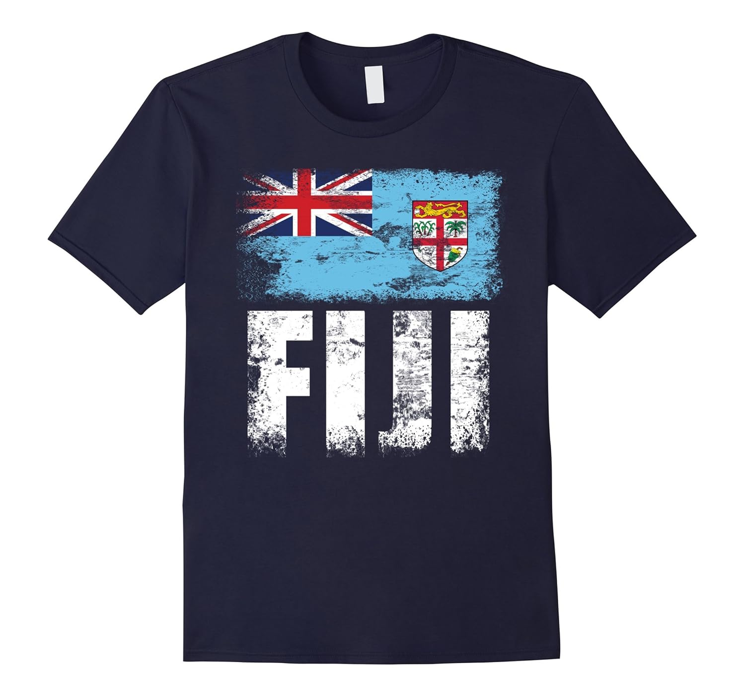 Fiji Flag T-Shirt | Fijian Flag Tee Gift-ANZ
