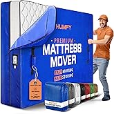 Mattress Bags For Moving With 8 Handles – Queen Mattress Moving Bag – Tear-Proof Mattress Storage Cover With Dual Zippers – Reusable Mattress Moving Bags For Transport & Storage Mattress Protector